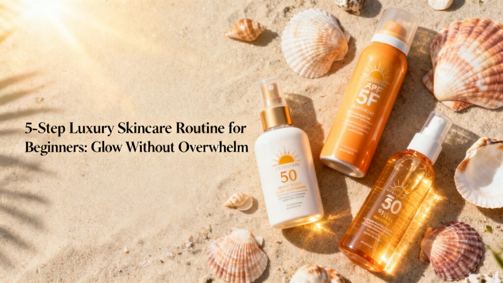 5-Step Luxury Skincare Routine for Beginners: Glow Without Overwhelm