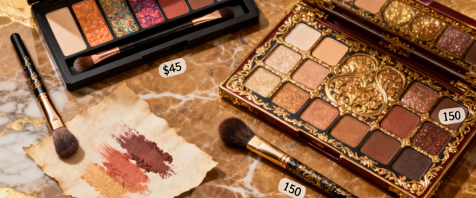 Designer Palette Showdown: $45 vs $150 Pigment, Wear & Value