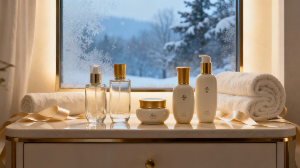 K-Beauty Winter Routine: Week 1 vs 4 Results for Dry Skin