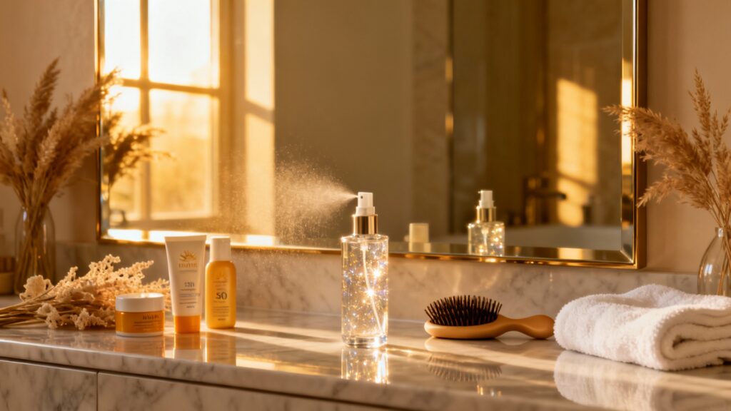 Hydrating SPFs That Save Dry Strands: Hairline + Skin Guide